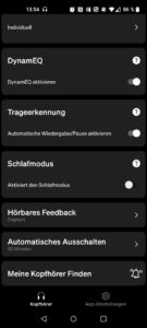 Cambridge Audio Melomania A100 In-Ear-Bluetooth-Kopfhörer App Schlafmodus