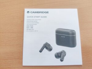 Cambridge Audio Melomania A100 In-Ear-Bluetooth-Kopfhörer Schnellstartanleitung