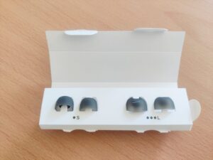 Cambridge Audio Melomania A100 In-Ear-Bluetooth-Kopfhörer Ohrstöpsel verpackt 2