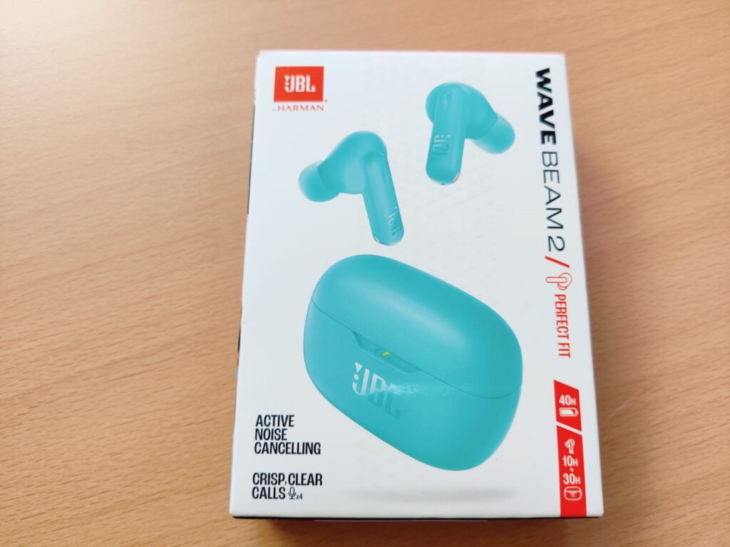 JBL Wave Beam 2 In-Ear-Bluetooth-Kopfhörer Packung