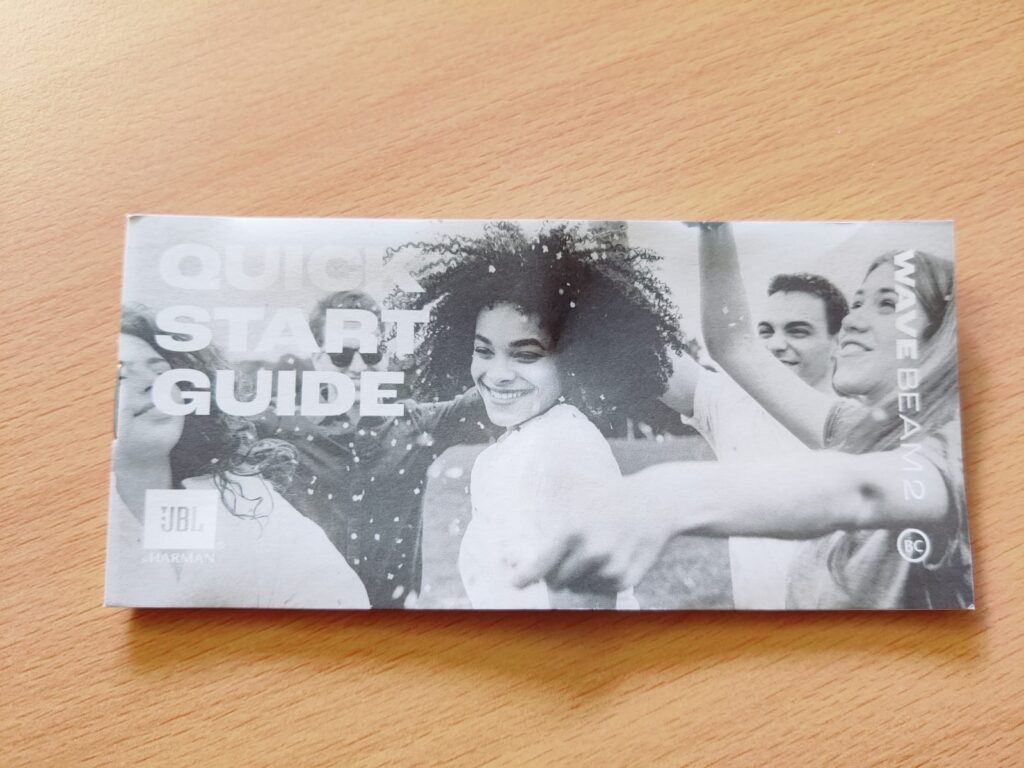 JBL Wave Beam 2 In-Ear-Bluetooth-Kopfhörer Schnellstartanleitung