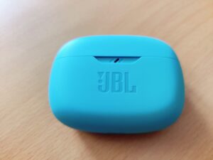 JBL Wave Beam 2 In-Ear-Bluetooth-Kopfhörer Ladecase von oben