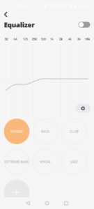 JBL Wave Beam 2 In-Ear-Bluetooth-Kopfhörer App Equalizer-Einstellungen