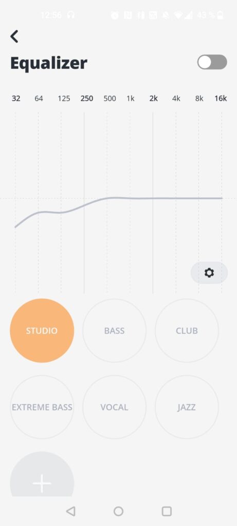 JBL Wave Beam 2 In-Ear-Bluetooth-Kopfhörer App Equalizer-Einstellungen