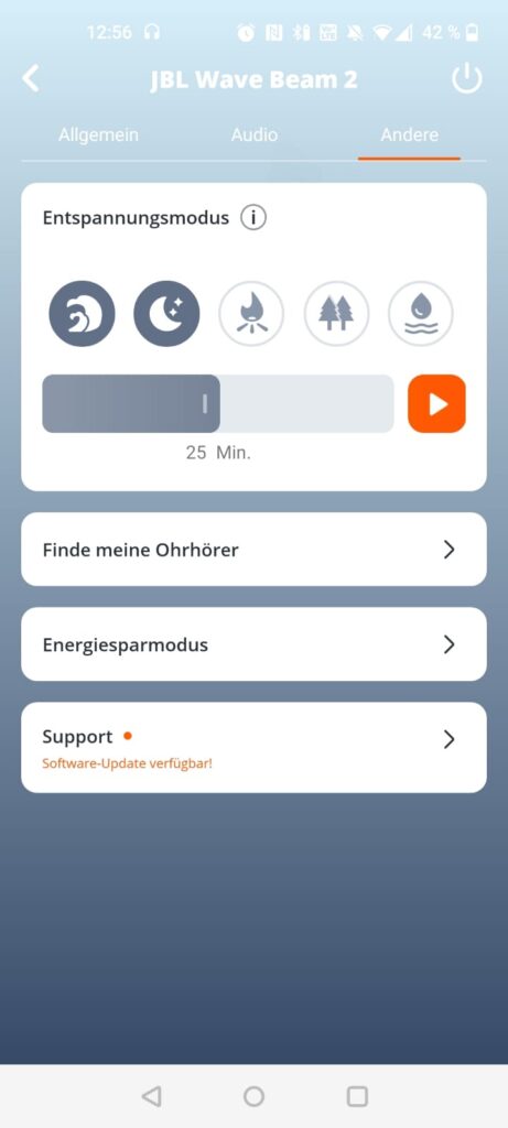 JBL Wave Beam 2 In-Ear-Kopfhörer App andere Optionen