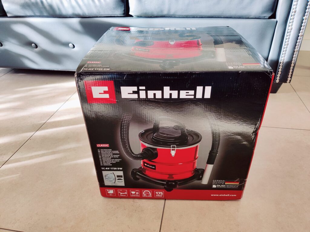 Einhell TC-AV 1720 DW Aschesauger Verpackung