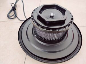 Einhell TC-AV 1720 DW Aschesauger Deckel von innen