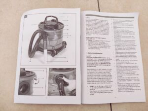 Einhell TC-AV 1720 DW Aschesauger Bedienungsanleitung innen
