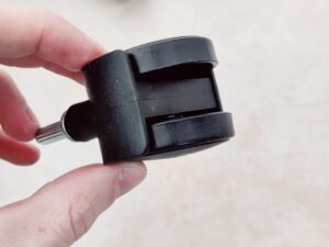 Einhell TC-AV 1720 DW Aschesauger Rolle in Nahaufnahme