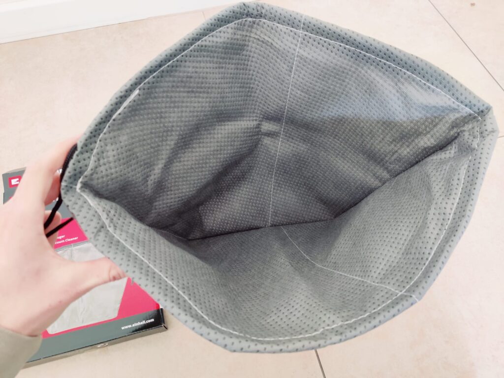 Einhell TC-AV 1720 DW Aschesauger Vorfilter von innen