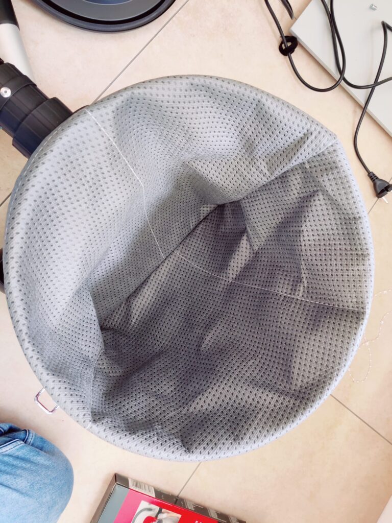 Einhell TC-AV 1720 DW Aschesauger Vorfilter eingebaut