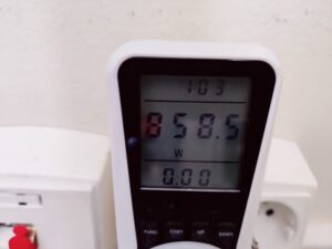 Einhell TC-AV 1720 DW Aschesauger Stromverbrauch im Betrieb