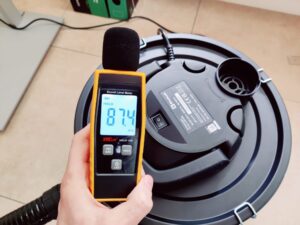 Einhell TC-AV 1720 DW Aschesauger Lautstärke im Betrieb