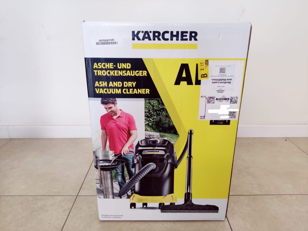 Kärcher AD 4 Premium Aschesauger Umverpackung
