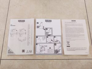 Kärcher AD 4 Premium Aschesauger Anleitungen