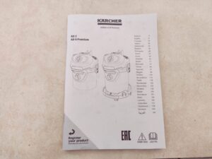 Kärcher AD 4 Premium Aschesauger Bedienungsanleitung