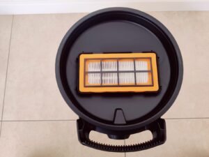 Kärcher AD 4 Premium Aschesauger Filter eingesetzt