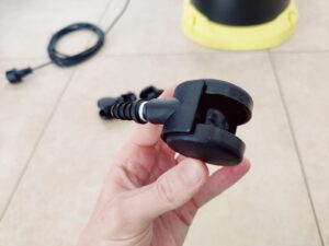 Kärcher AD 4 Premium Aschesauger Rolle Nahaufnahme