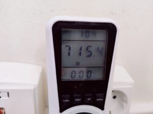 Kärcher AD 4 Premium Aschesauger Stromverbrauch im Betrieb