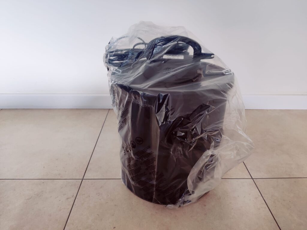 Sellnet SN2018 Aschesauger in Plastikfolie