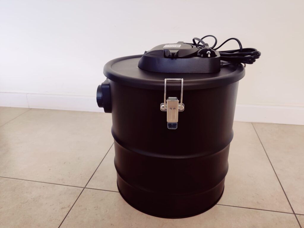 Sellnet SN2018 Aschesauger von der Seite