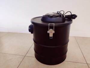 Sellnet SN2018 Aschesauger von der Seite