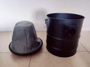 Sellnet SN2018 Aschesauger mit Deckel