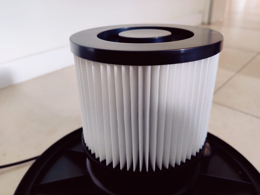 Sellnet SN2018 Aschesauger HEPA-Filter Nahaufnahme