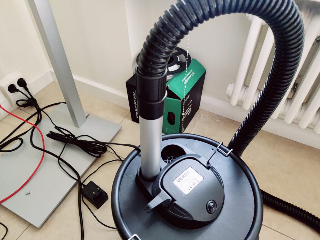 Sellnet SN2018 Aschesauger Parkposition oben