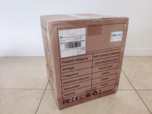 VANPORE BJ1811 Aschesauger Verpackung von der Seite