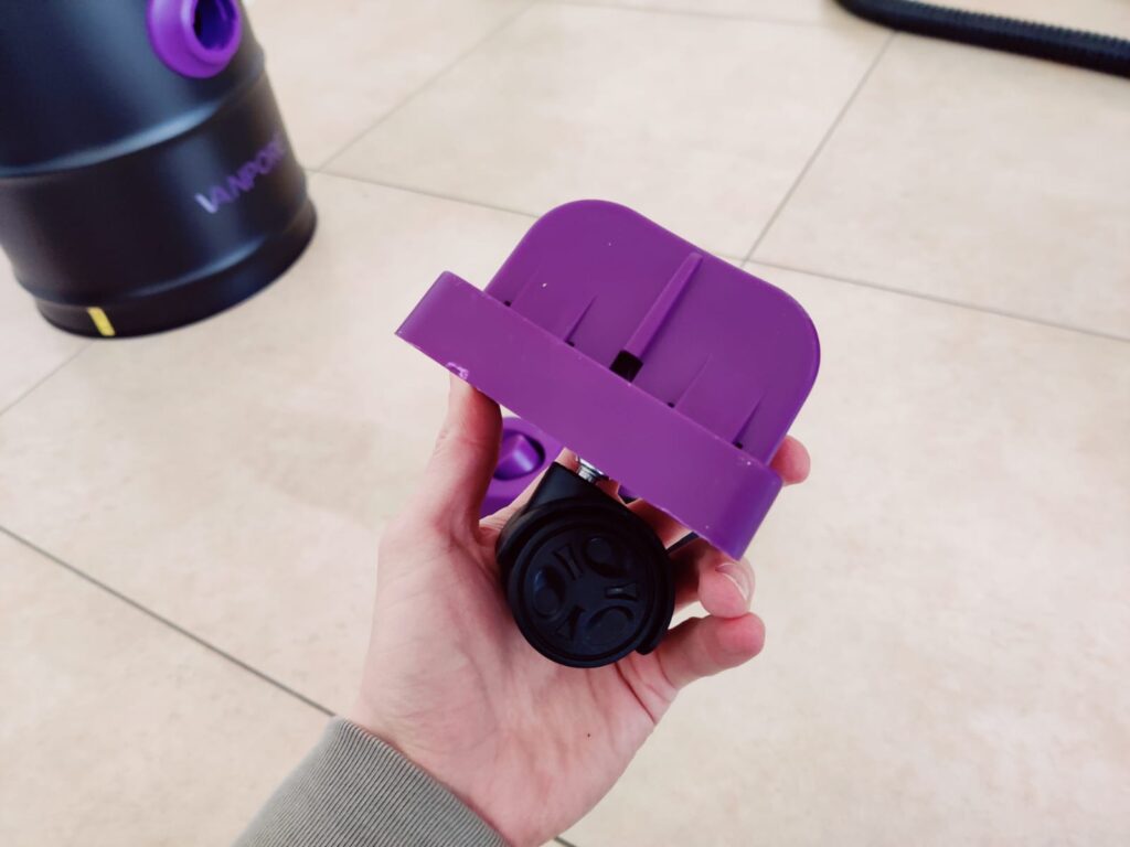 VANPORE BJ1811 Aschesauger Rolle Nahaufnahme