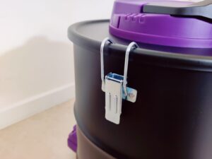 VANPORE BJ1811 Aschesauger Behälterklemme