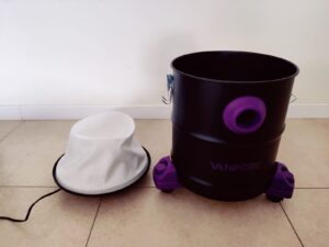 VANPORE BJ1811 Aschesauger mit Deckel