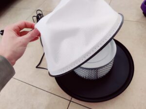 VANPORE BJ1811 Aschesauger Filter abmontiert