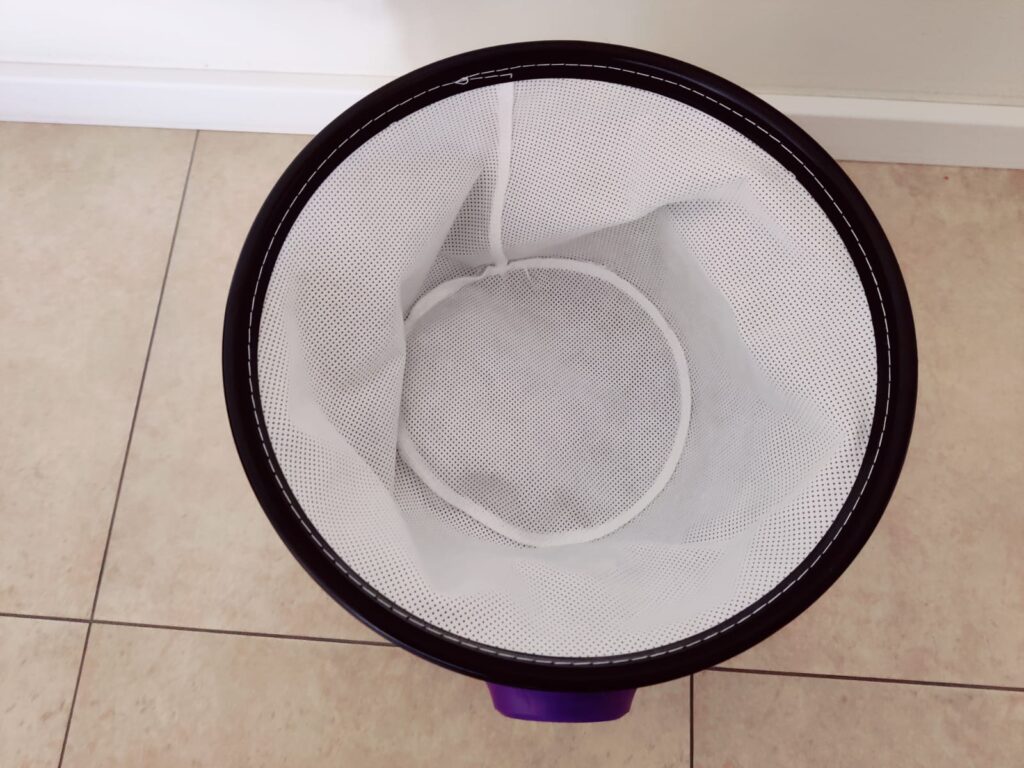 VANPORE BJ1811 Aschesauger Vorfilter montiert