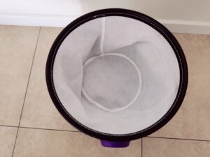 VANPORE BJ1811 Aschesauger Vorfilter montiert