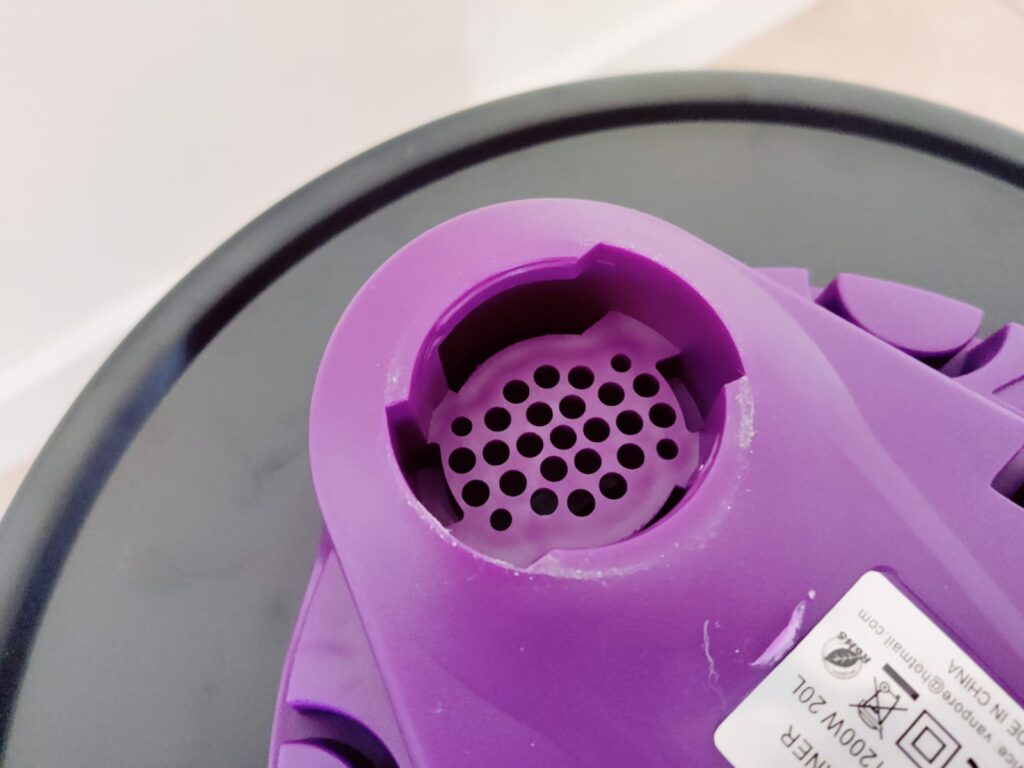 VANPORE BJ1811 Aschesauger Schlauchanschluss oben