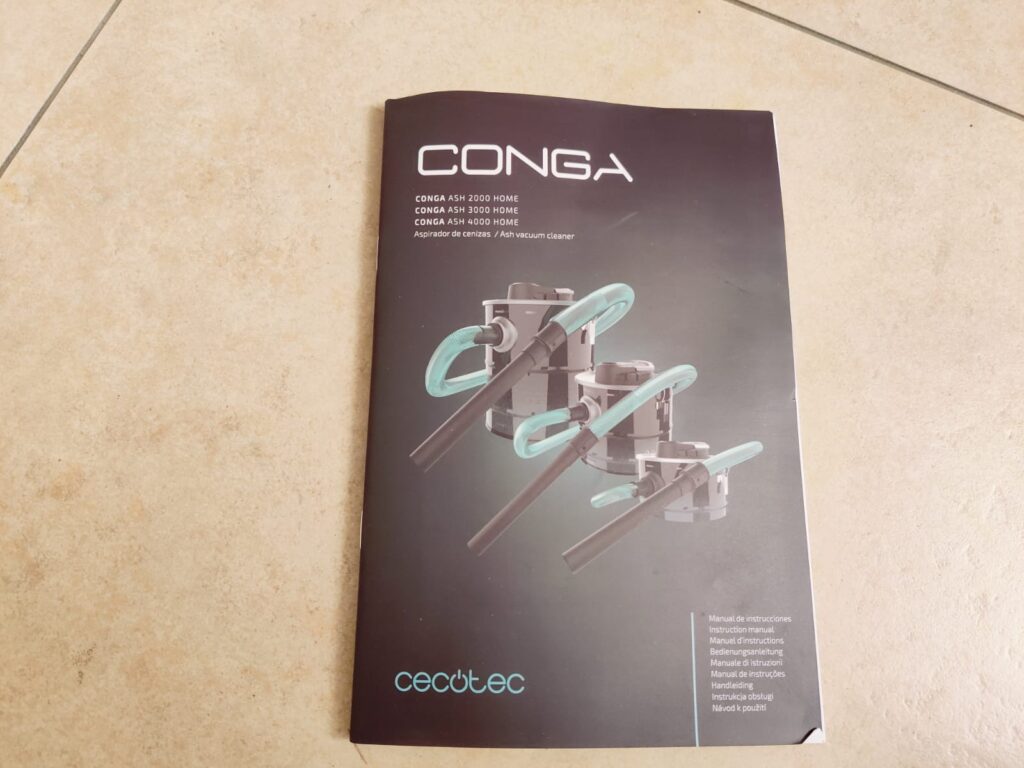 Cecotec Conga Ash 4000 Home Aschesauger Bedienungsanleitung