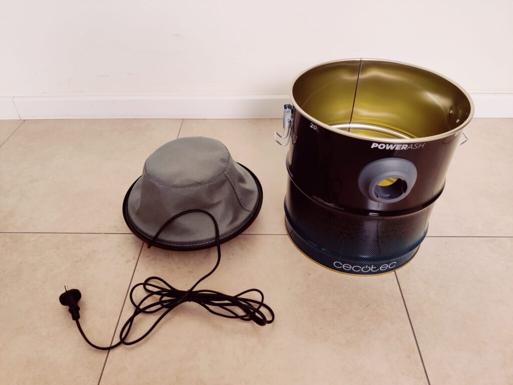 Cecotec Conga Ash 4000 Home Aschesauger mit Deckel