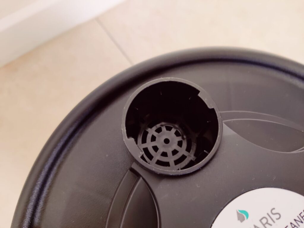 Navaris Aschesauger Schlauchanschluss oben