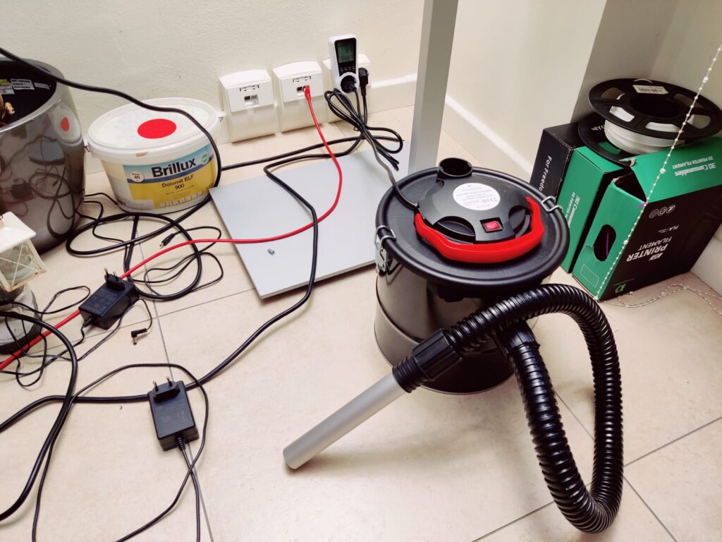 Navaris Aschesauger ans Stromnetz angeschlossen