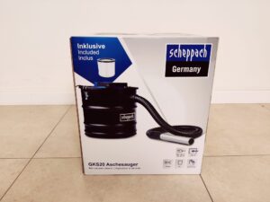 Scheppach GKS20 Aschesauger Verpackung