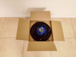 Scheppach GKS20 Aschesauger Verpackung offen