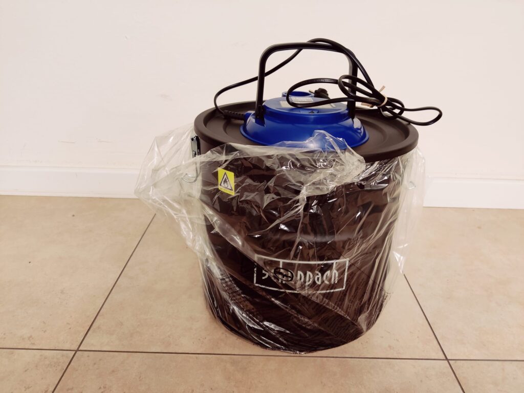 Scheppach GKS20 Aschesauger in Plastikfolie