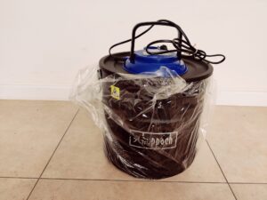 Scheppach GKS20 Aschesauger in Plastikfolie