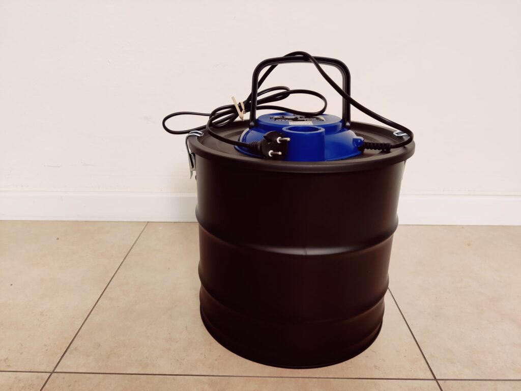 Scheppach GKS20 Aschesauger von hinten