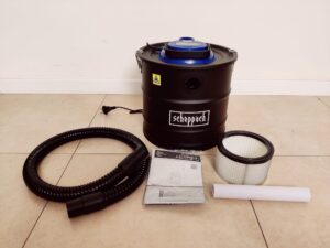 Scheppach GKS20 Aschesauger Übersicht