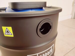 Scheppach GKS20 Aschesauger Anschluss für Saugschlauch