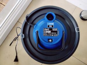 Scheppach GKS20 Aschesauger von oben