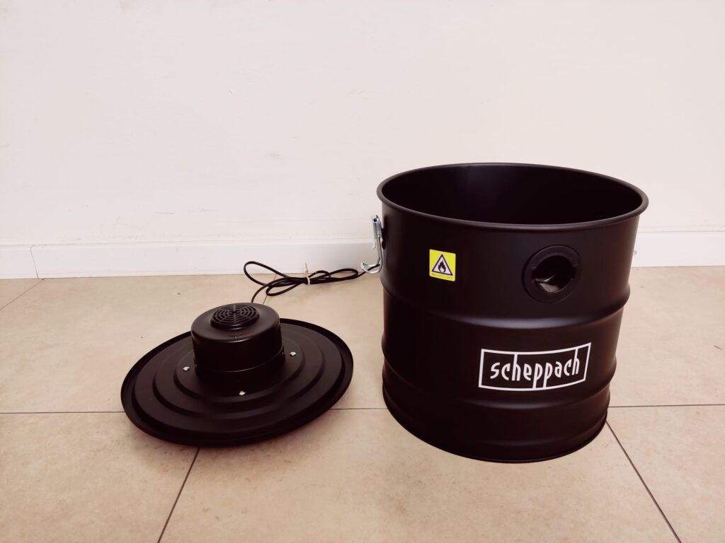 Scheppach GKS20 Aschesauger mit Deckel